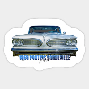 1959 Pontiac Bonneville Vista Sticker